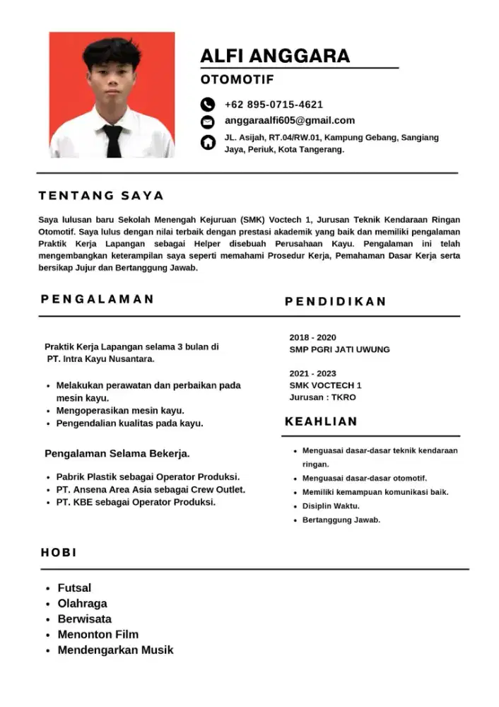 mencari lowongan kerja