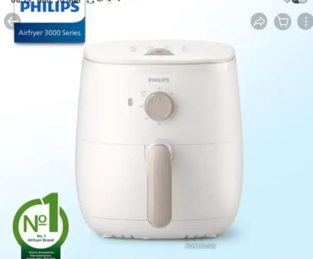 Di jual airfrayer masi baru merk philps, bonus blender merk philps