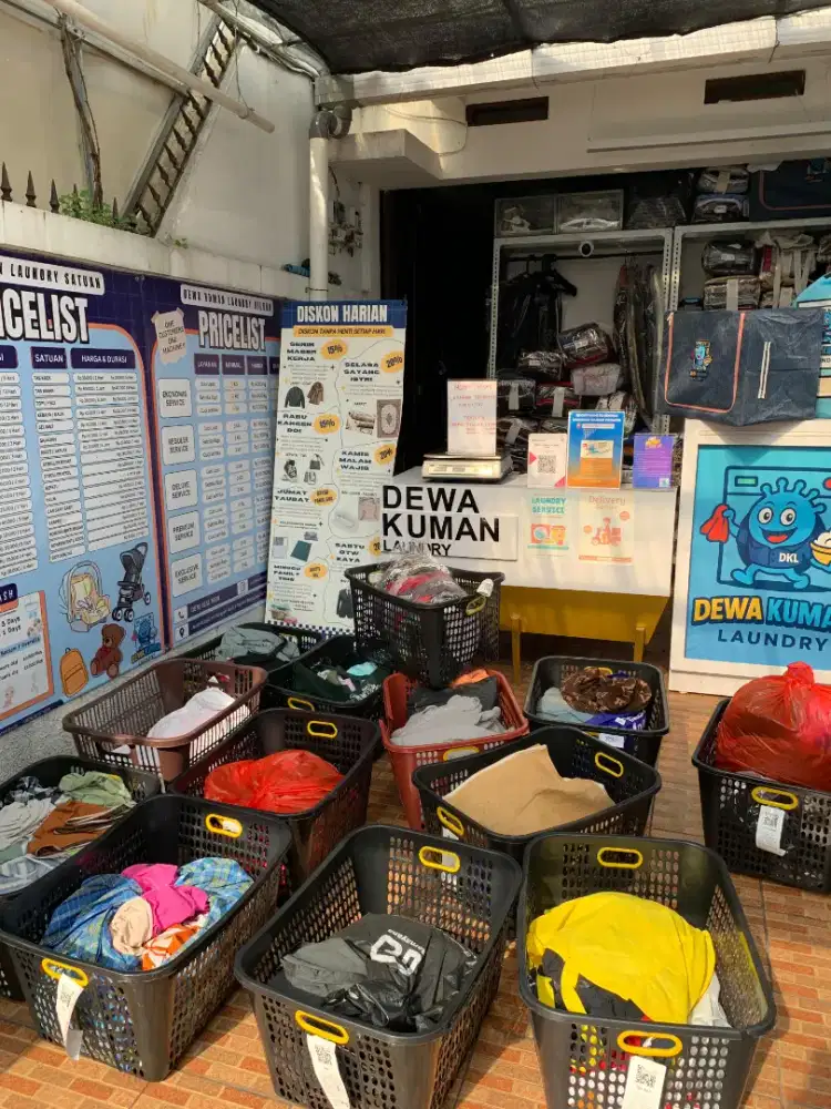 lowongan karyawan laundry Setrika, Kurir, Tukang cuci, Kasir