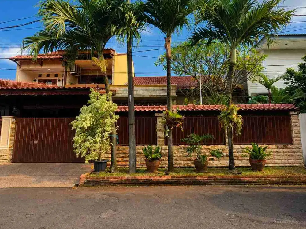 rumah gaya etnik komplek elite dan eksklusif cinere wajib disurvey