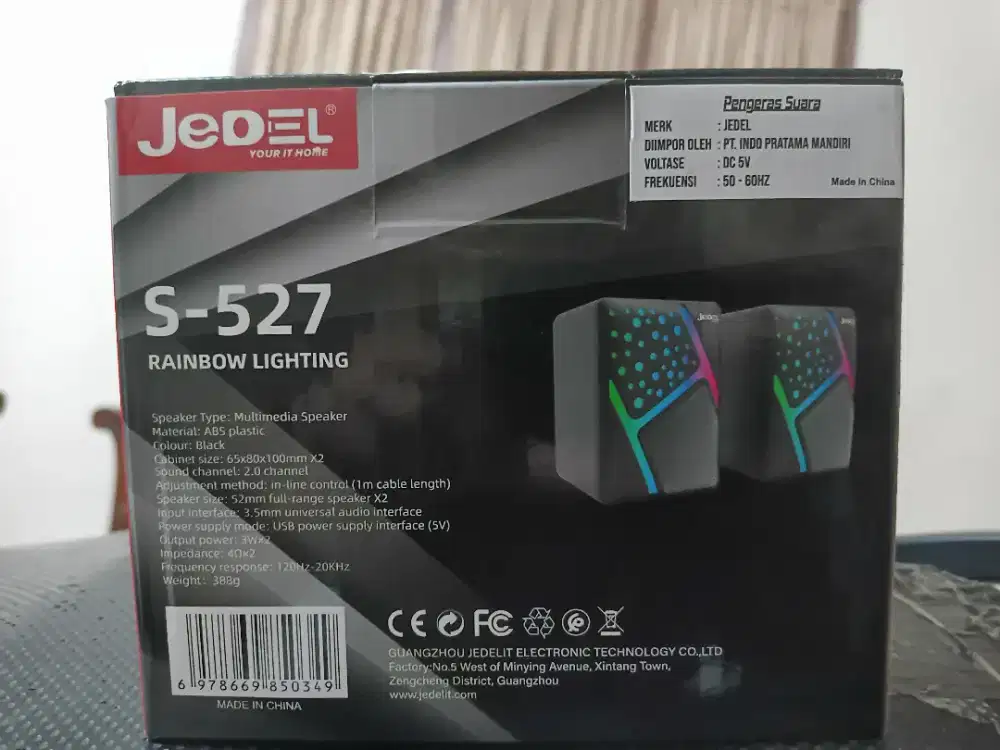 Speaker USB Jedel S-527