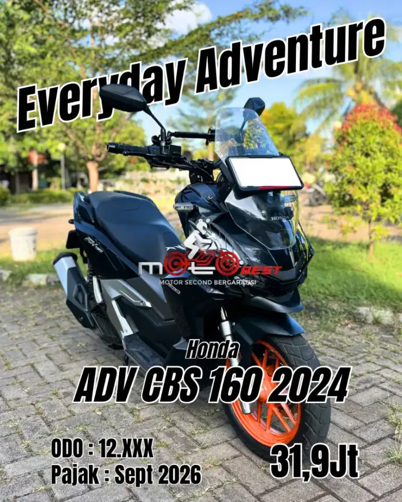 Cash Only Honda ADV 160cc CBS 2024
