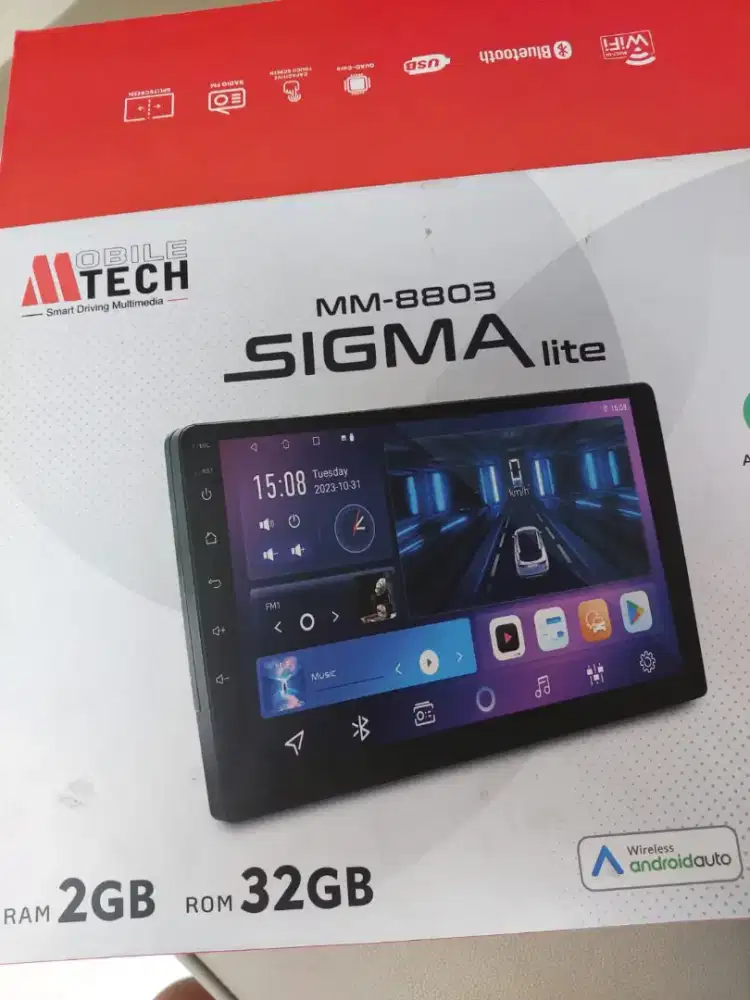 Head unit Sigma MM-8803. Nga jadi pakai
