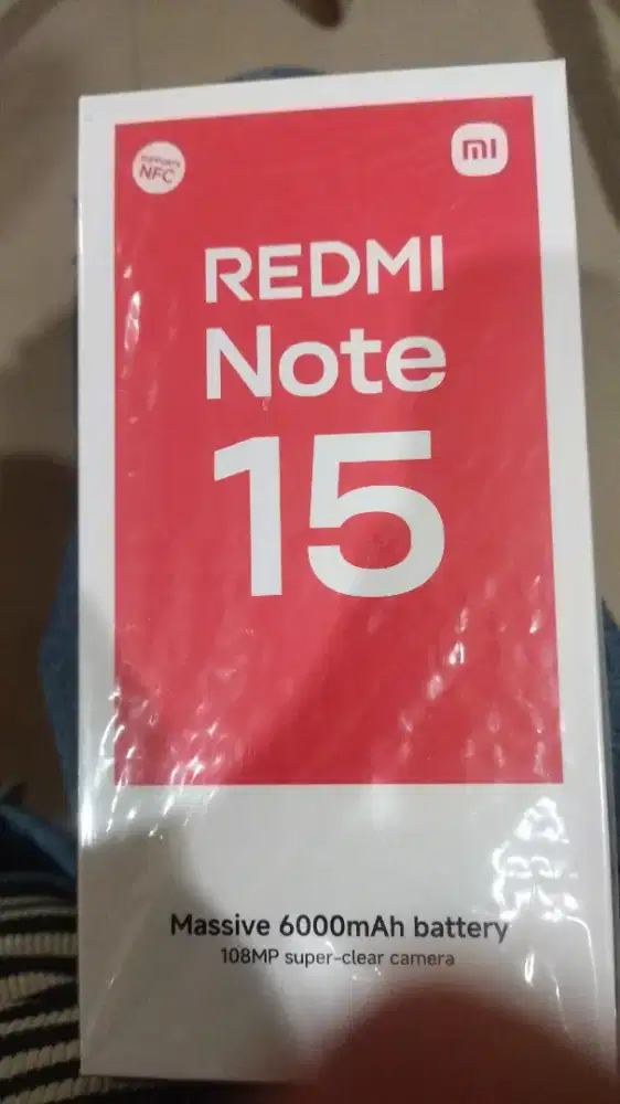 DIJual redmi note 15 4 G ram 8/128 warna hitam
