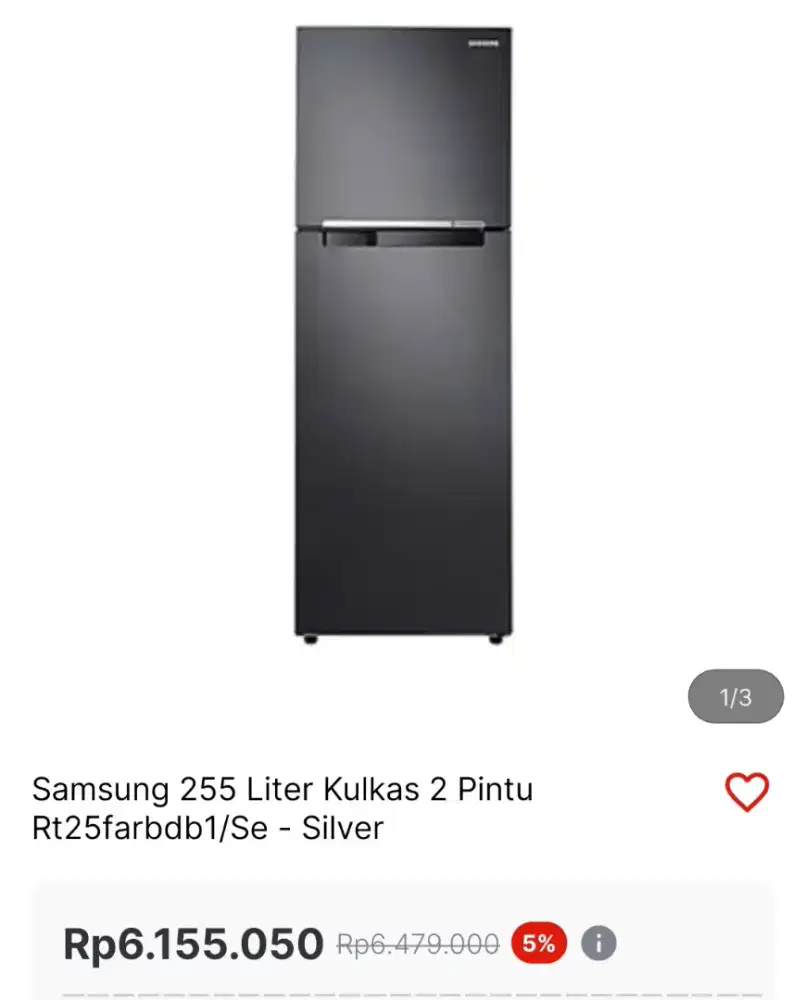 Samsung kulkas 2 pintu inverter