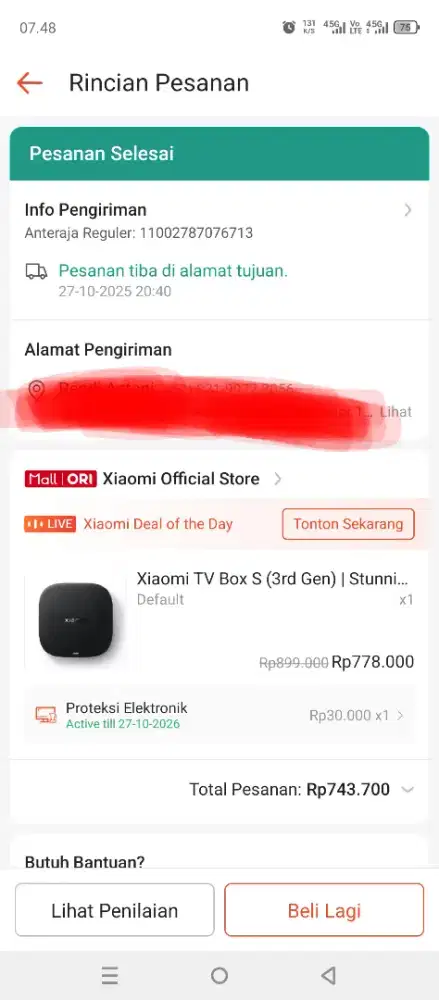 Xiaomi TV Box S( 3rd gen)