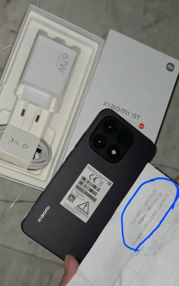 jual/tt xiaomi 15t pro 512gb ori indo