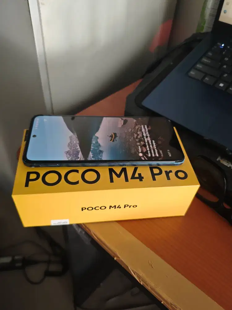 JUAL MURAH POCO M4 PRO 4G + BOX & CHARGER