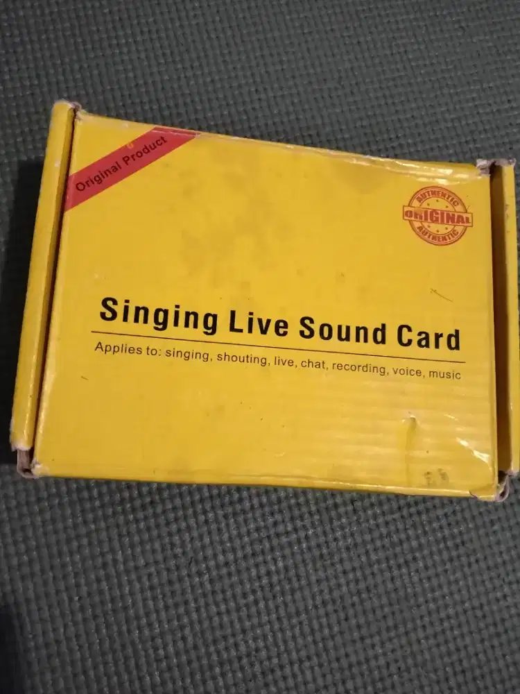 Sound card v8 untuk karoke live