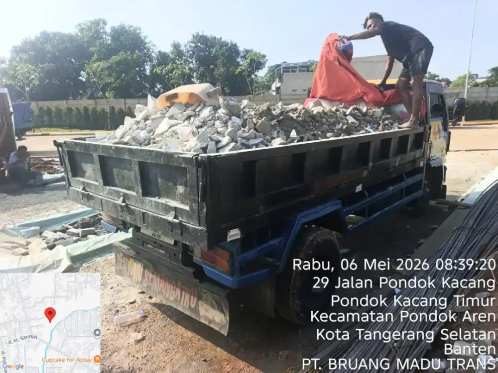 Jasa pengurugan puing tanah dan buang sampah