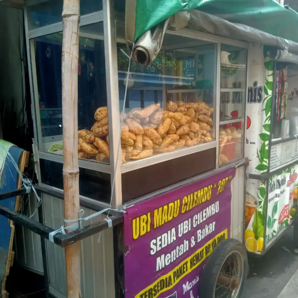 Dijual gerobak Alumunium full