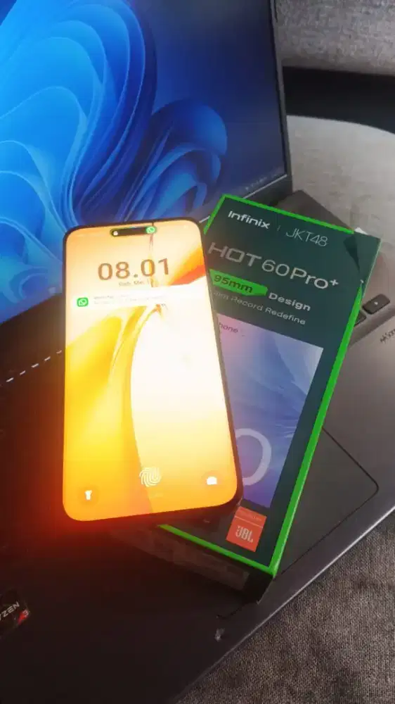 infinix hot 60 pro plus 8-128 mulus garansi