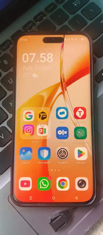 infinix hot 60 pro plus 8-128 mulus garansi