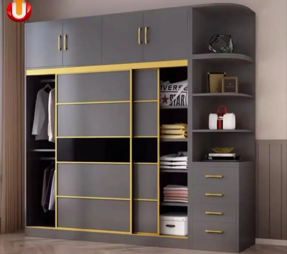 Lemari design bisa custom sndii