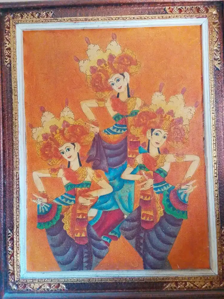 Lukisan tari bali