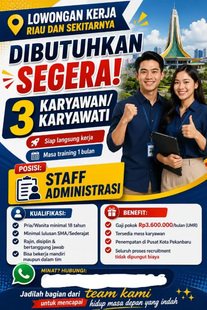 Kerja Di Pekanbaru