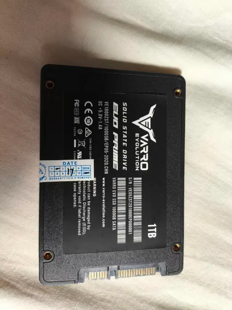 SSD 1TB VARRO EVOLUTION | JUAL CEPAT