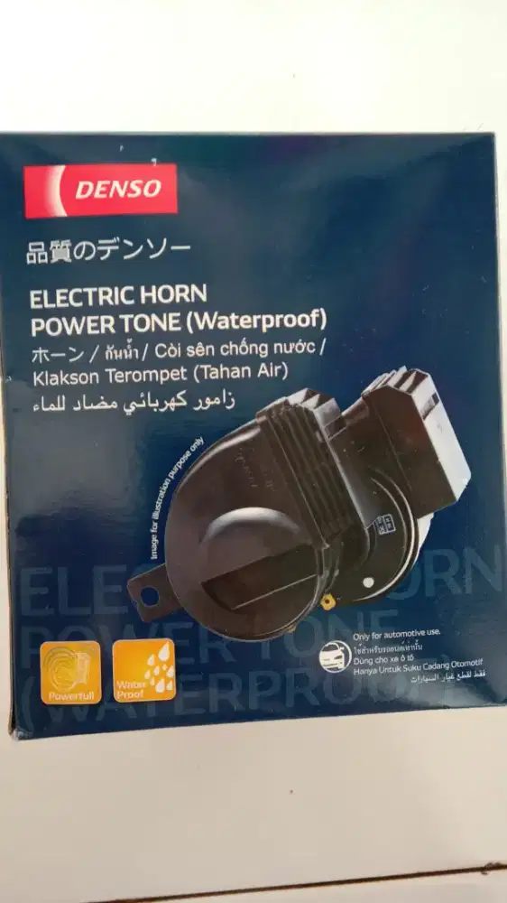 Klakson mobil merk denso (keong)