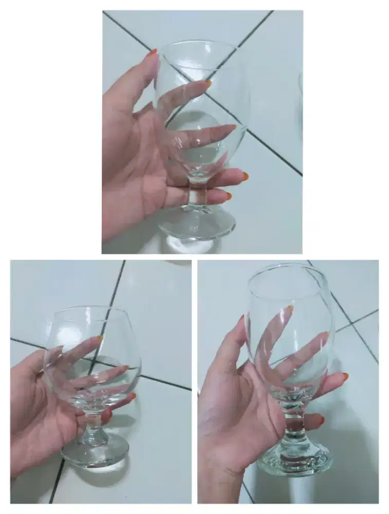 Gelas tangkai merk Duralex