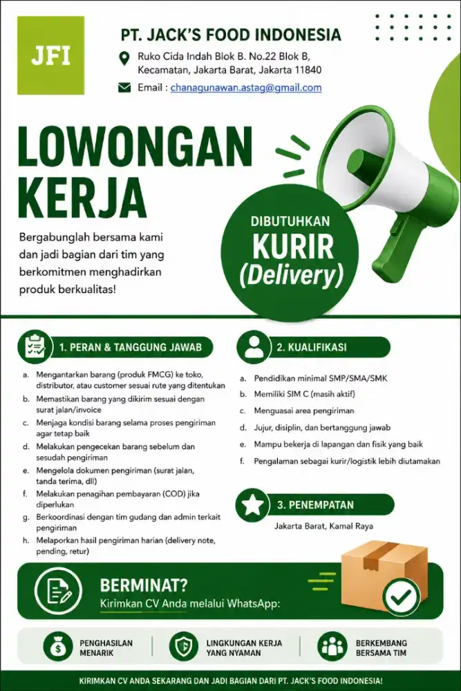 Kurir sangat urgent