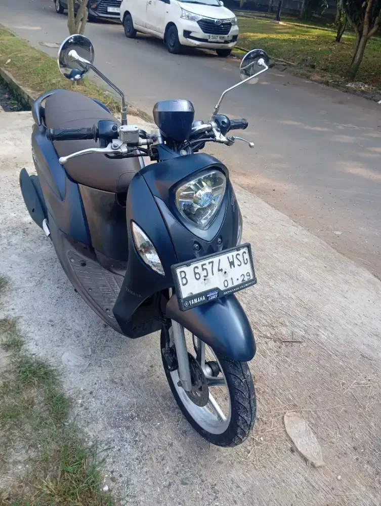 Yamaha Fino 125 Grande AKS 2019 bl 1 fulori mulus pajak panjang graha