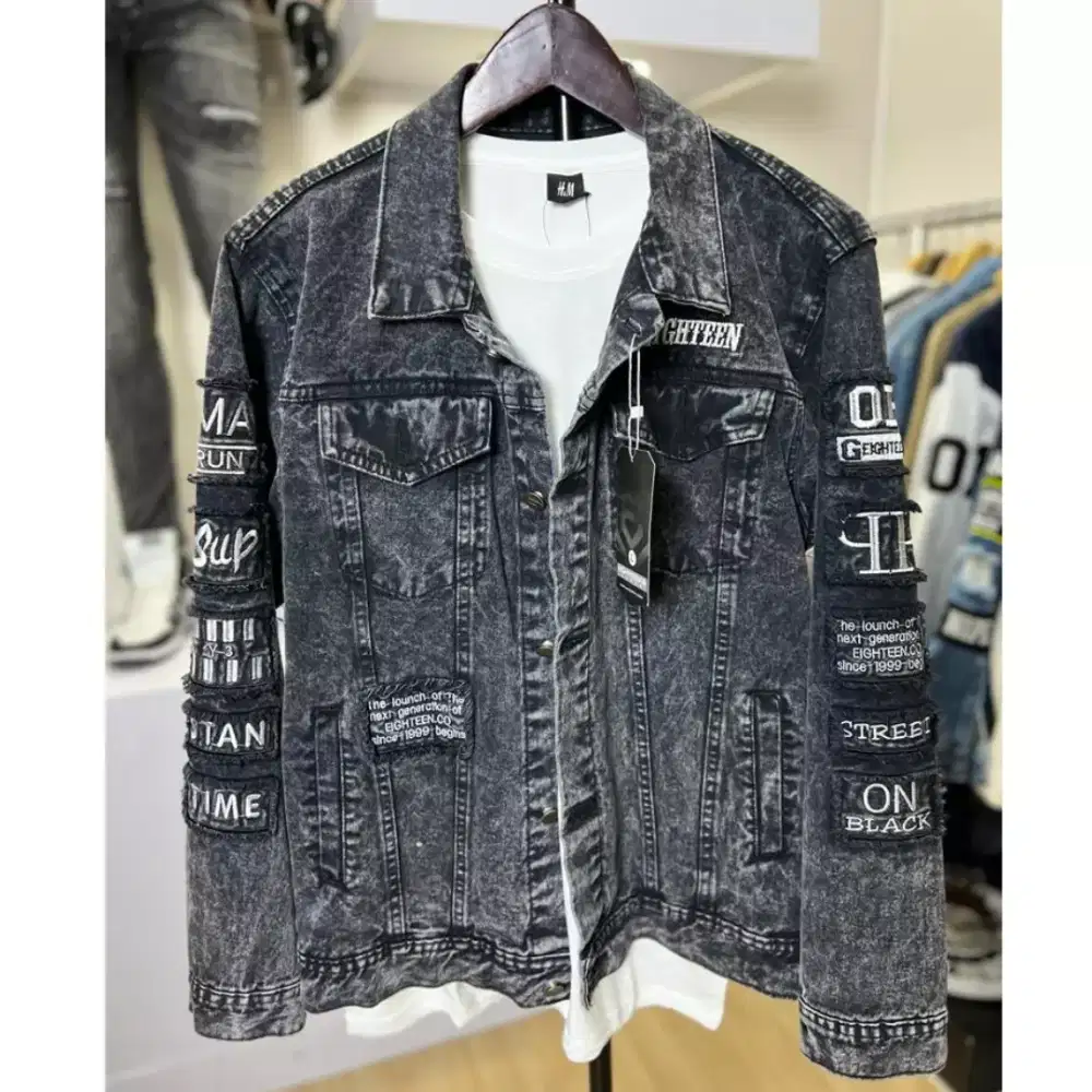 Jacket levis, Zoman CO, size L, kondisi baru.