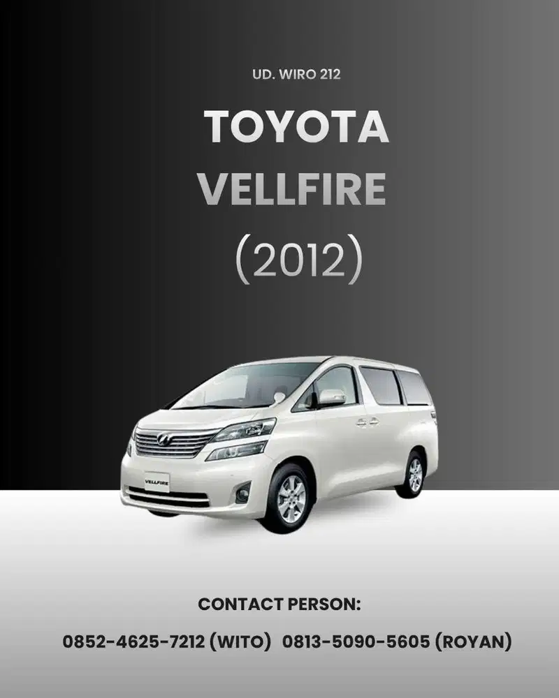 Toyota Vellfire (2012)