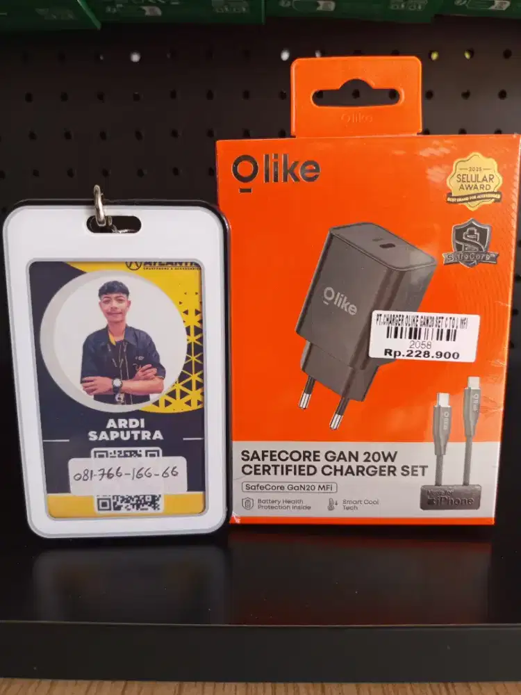CHARGER OLIKE GAN 20W C TO L MFI