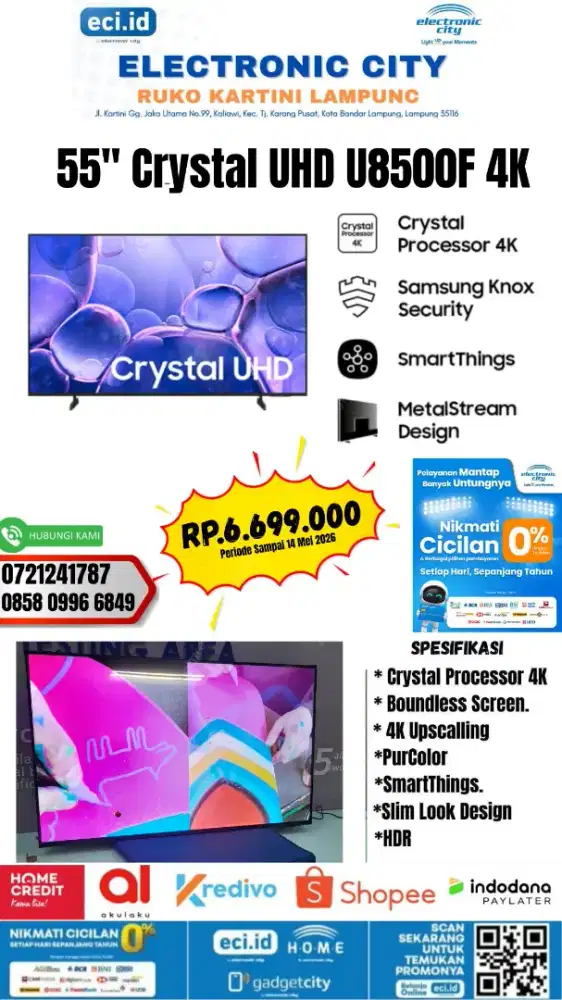 LED SMART TV SAMSUNG UHD 4K