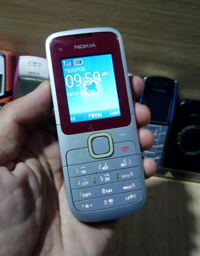Nokia Jadul C1 Normal Siap Pakai