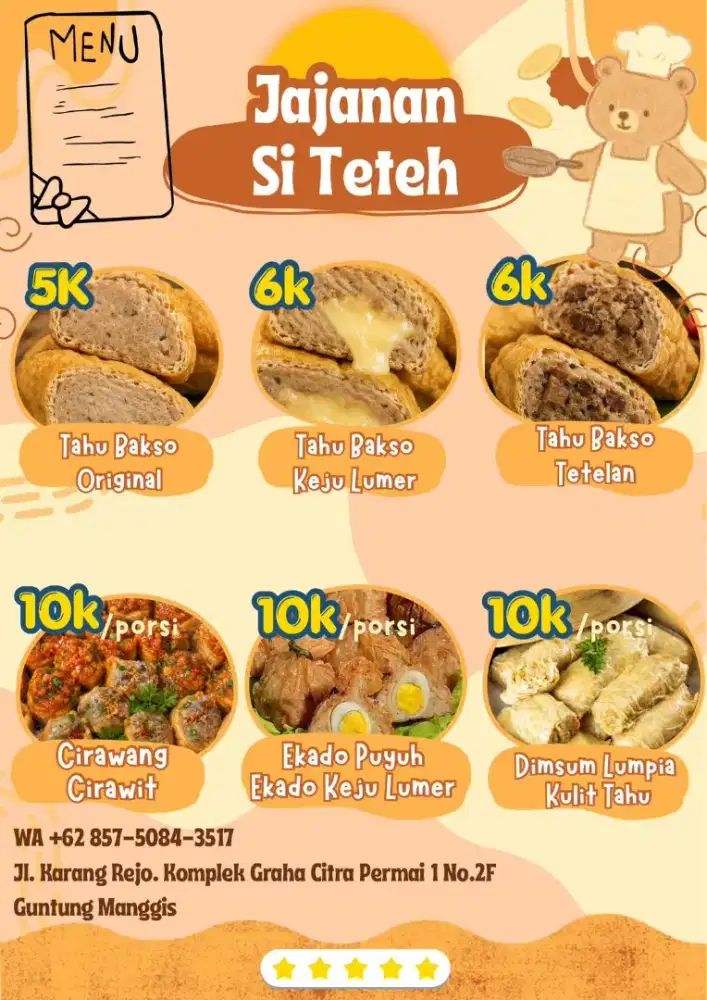 Tahu bakso enak