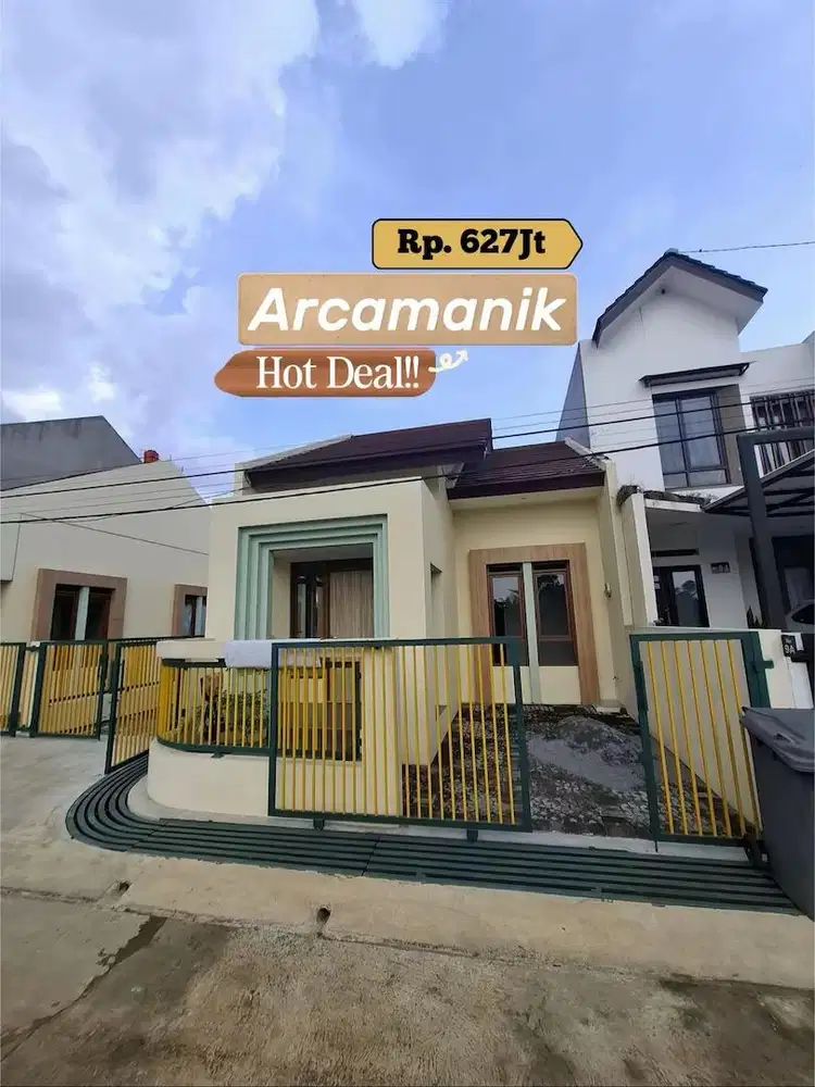 Murahh!! Rumah baru di arcamanik hanya 600Jtan