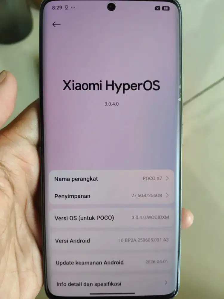 Poco X7 5G 8/258 GB
