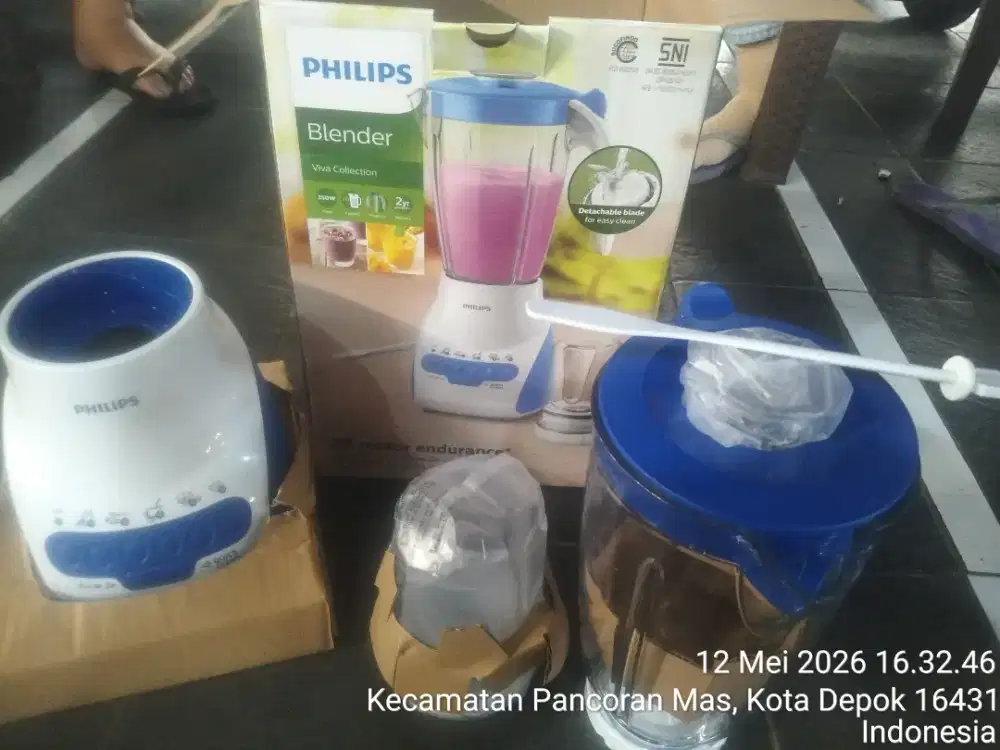 DI JUAL BLENDER MEREK PHILIPS MASIH BARU 1000% MASIH SEGEL