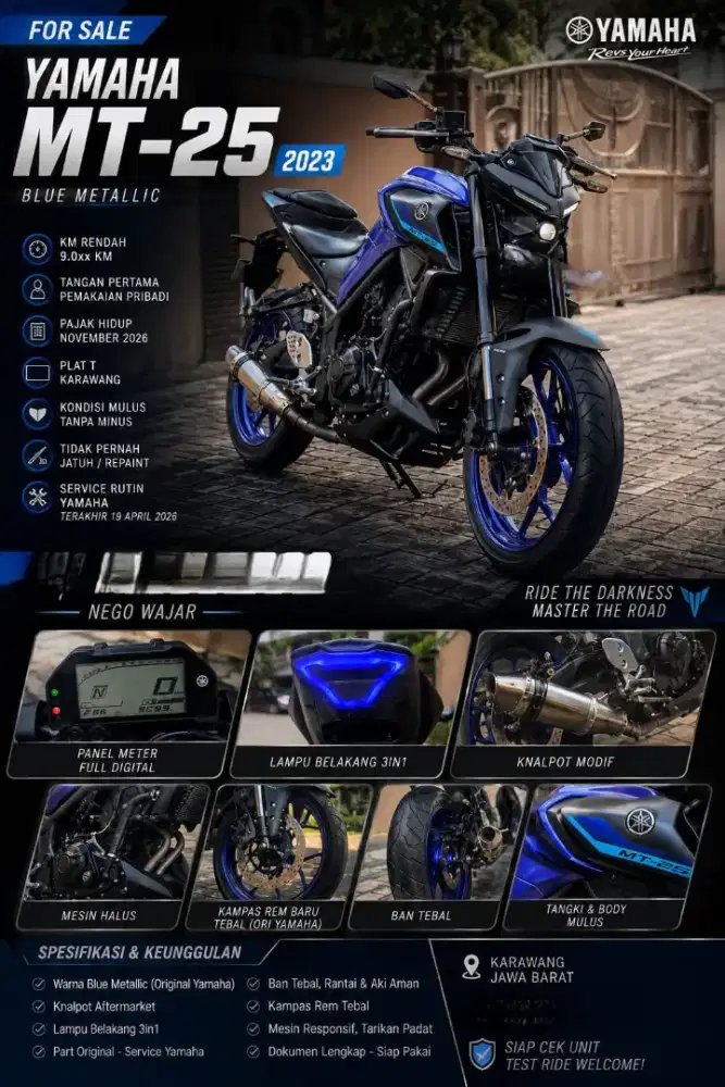 Yamaha MT25 2023