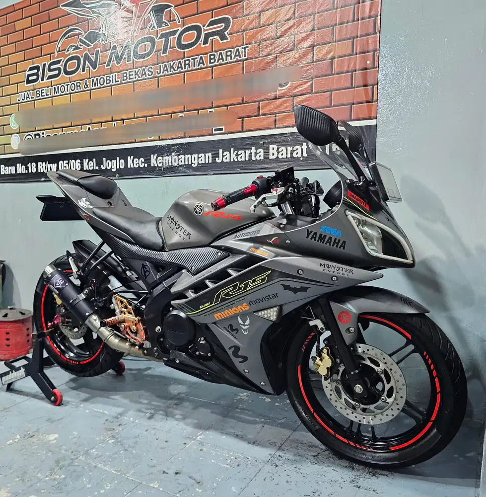 Simpanan! Km 15rb! YAMAHA R15 V2 OLD 150 Fi 2016 Pajak ON R 15