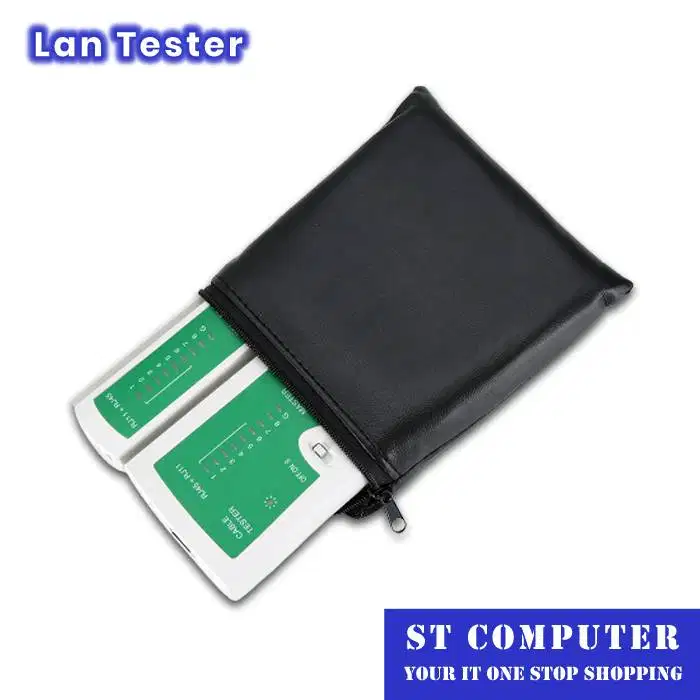 Lan Tester RJ45 RJ11 Dengan Baterai