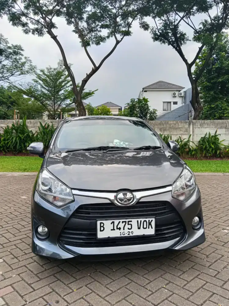 Toyota Agya g manual,2019 kilometer 4000