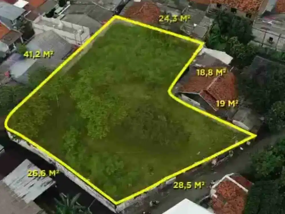 Dijual Tanah Kebun/Tanah Darat Cocok Untuk Cluster di Jakasetia Bekasi Selatan