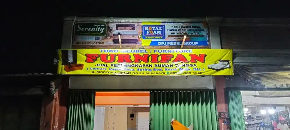 Di butuhkan penjaga toko furniture