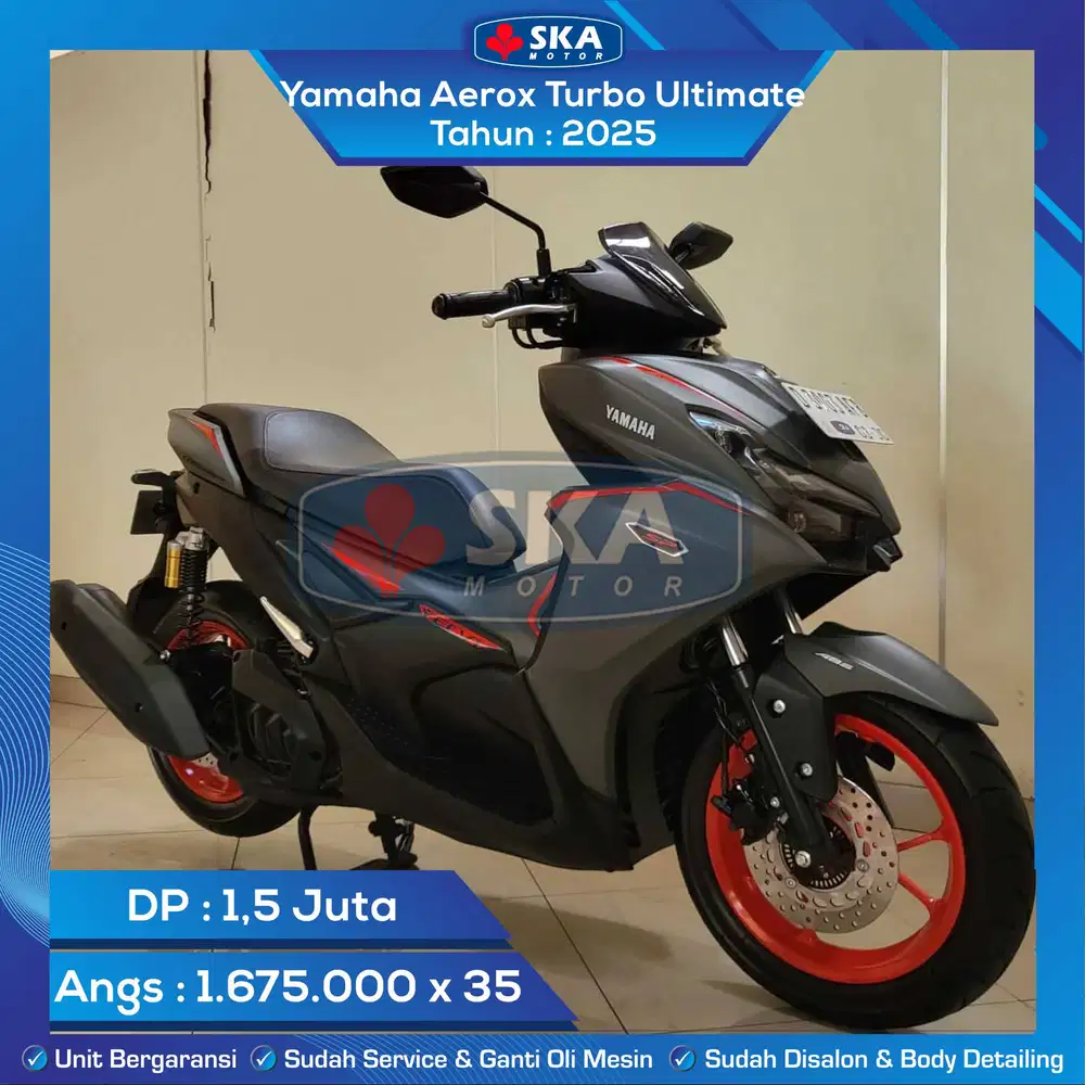 Yamaha Aerox Alpha Turbo Ultimate Tahun 2025