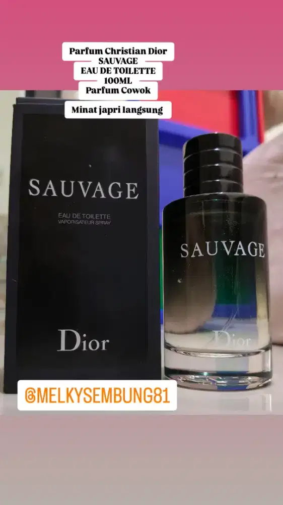 Parfum Christian Dior SAUVAGE
EAU DE TOILETTE