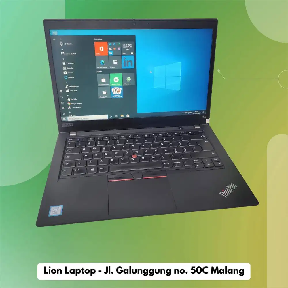RAM 16GB i5 Gen 8 SSD 256GB Lenovo Thinkpad T490 [13|05]