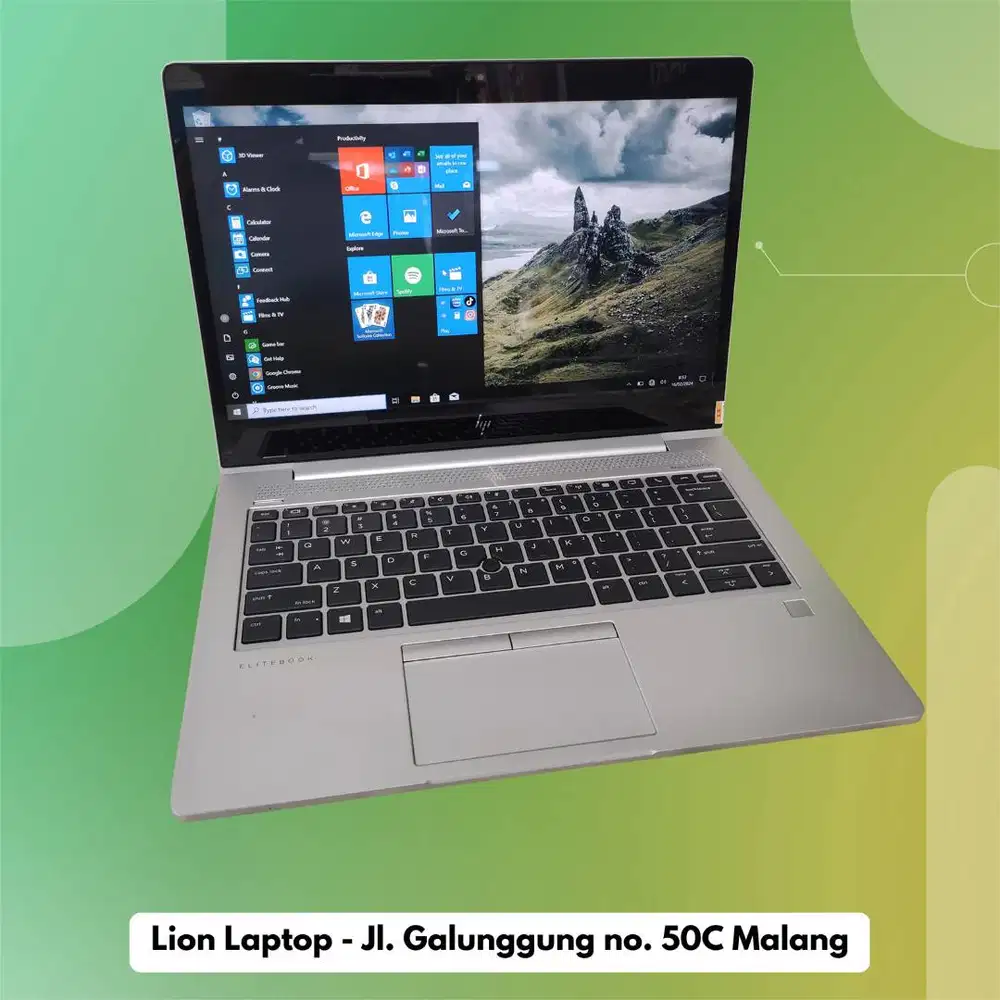 Core i7 gen 8 RAM 8GB Touchscreen Slim HP Elitebook 830 G6 [13|05]