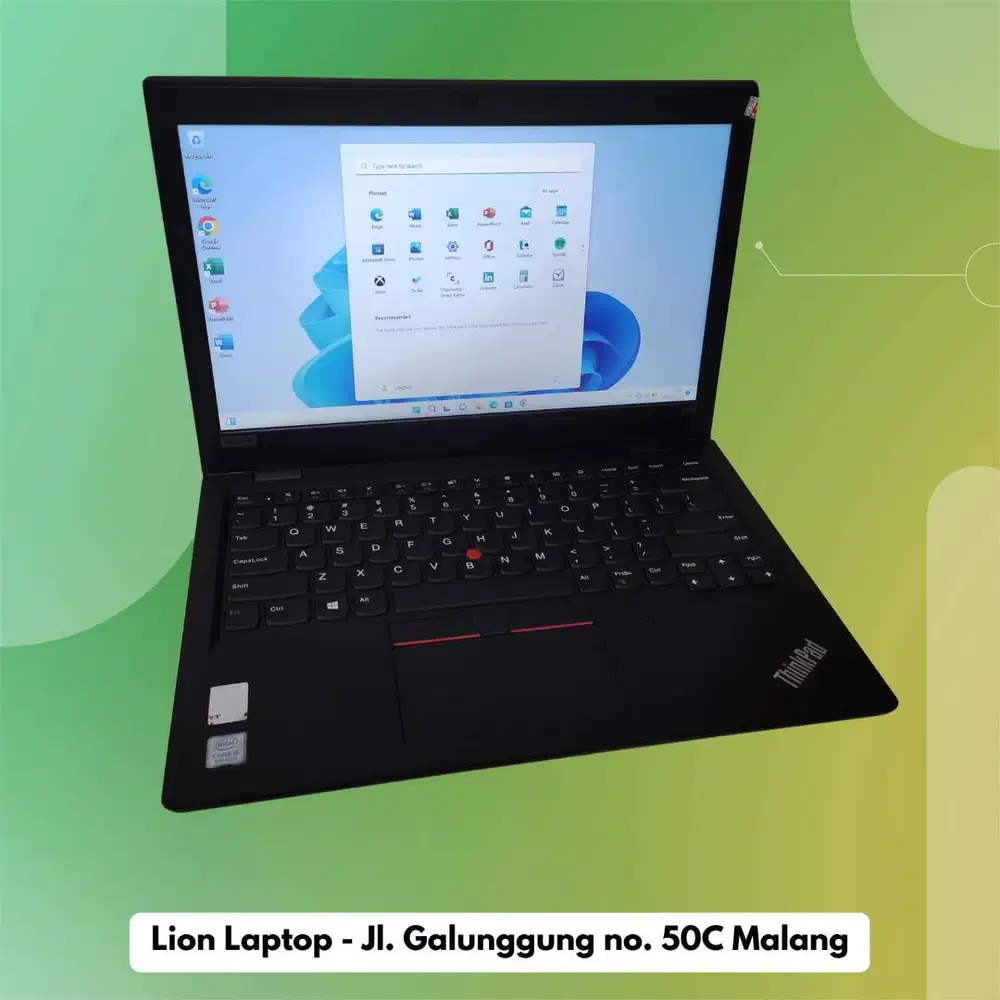 Core i5 Gen 8 RAM 8GB SSD 256GB Lenovo Thinkpad L390 [13|05]