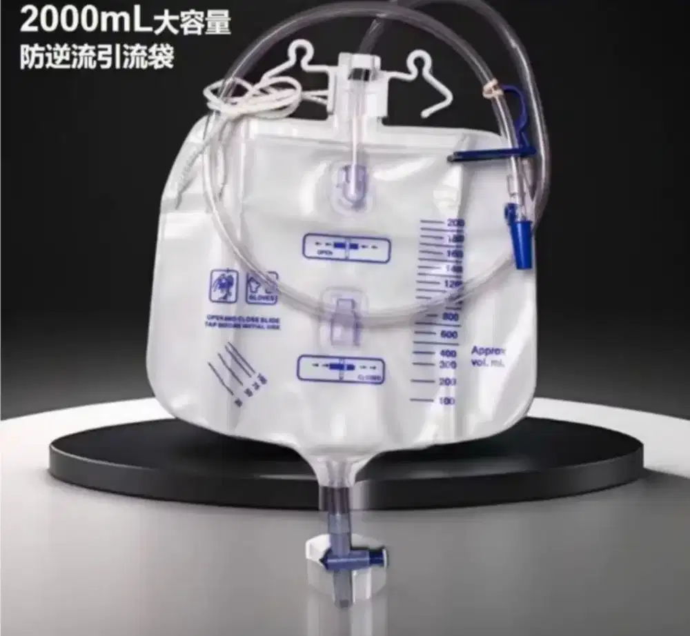 Kantong Urine UROBAG 2000ml T-Valve