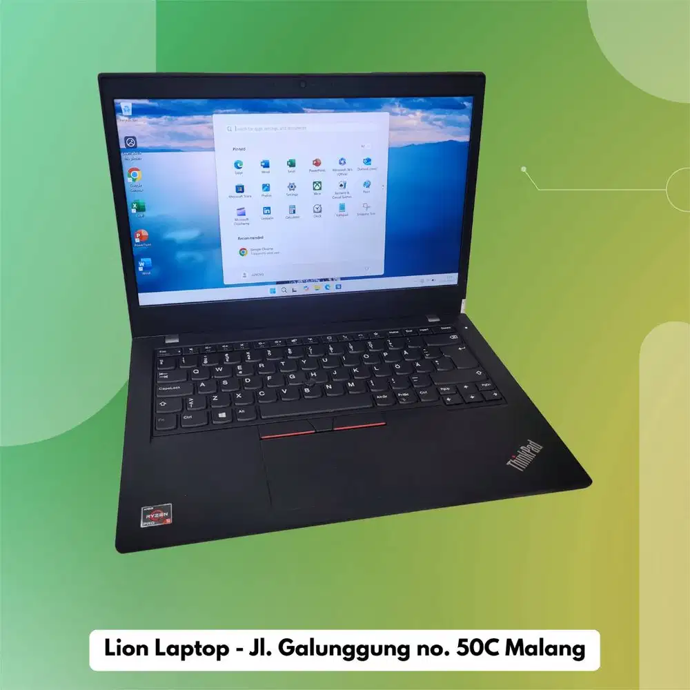 Gaming/Editing AMD Ryzen 5 PRO 8/256 MULUS Lenovo Thinkpad L14 [13|05]