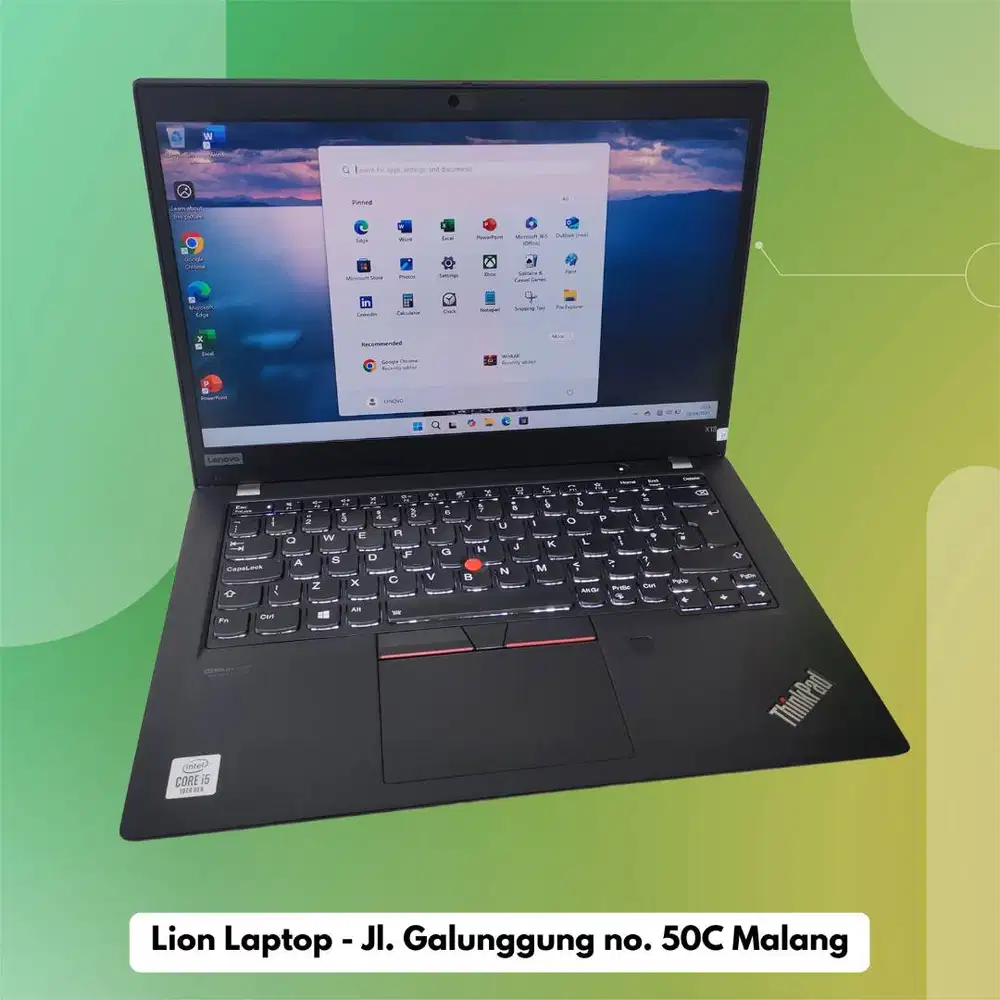 Core i5 Gen 10 slim mulus RAM 8GB SSD 256 Lenovo Thinkpad X13 [13|05]