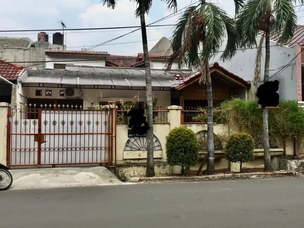 Rumah di Taman Asri Larangan Cipadu Ciledug Bisa Buat Usaha Bebas Banjir Dekat Tol Jorr dan Halte Busway