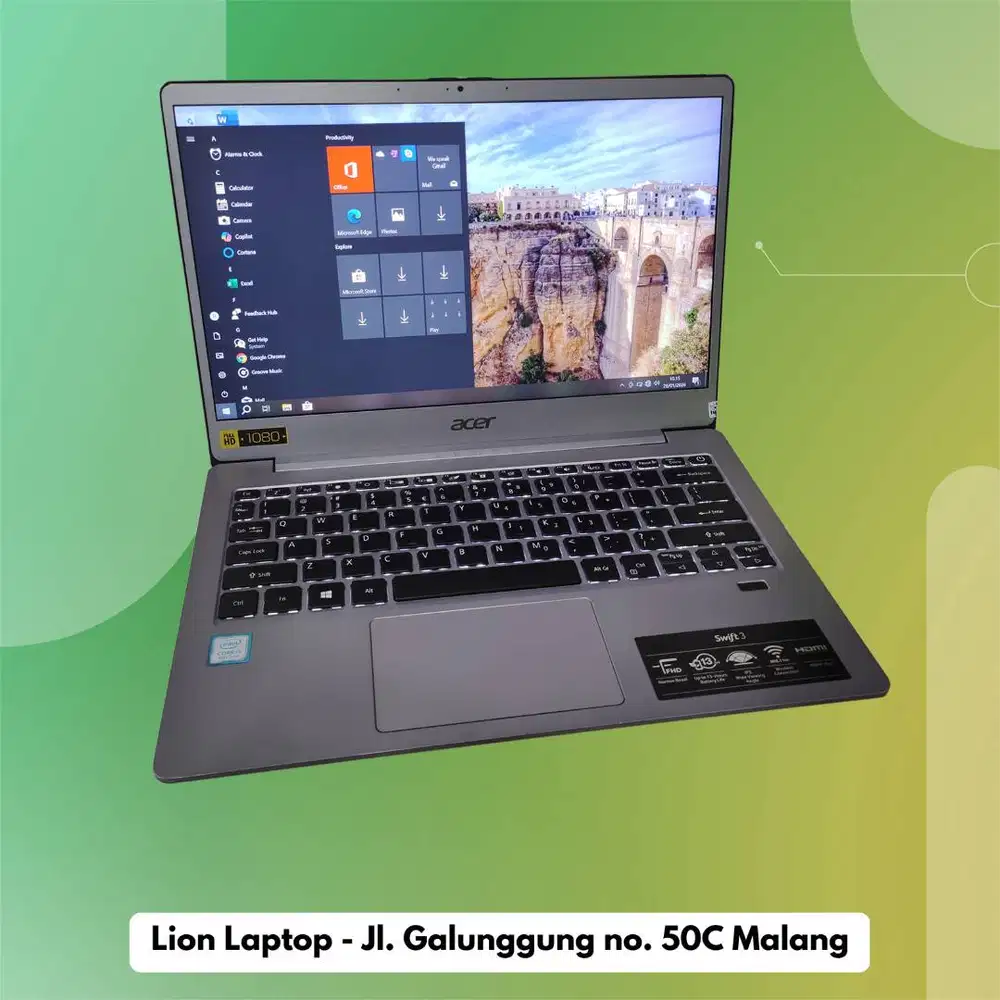 Super Slim Core i5 Gen 8 8/25 Acer Swift 3 SF313-51 [13|05]
